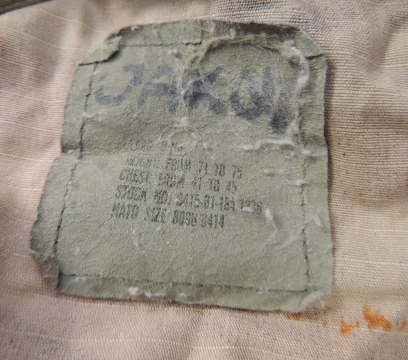 Bluza US Army BDU Woodland Large Long Oryginał Ripstop Cotton