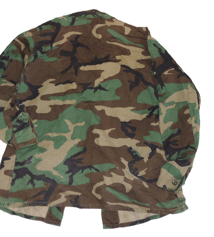 Bluza US Army BDU Woodland Large Long Oryginał Ripstop Cotton