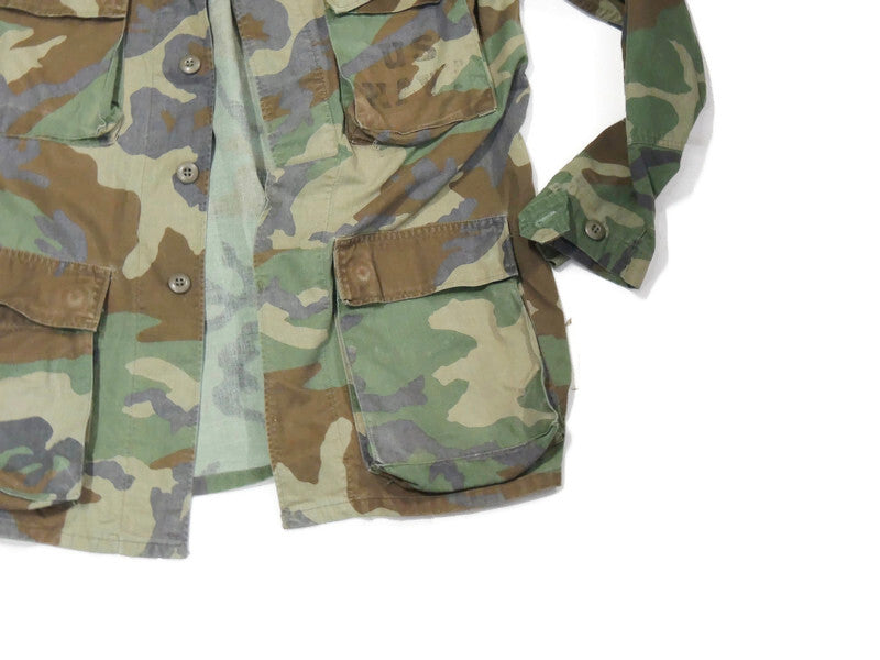 US Navy 1980s Medium Regular Woodland Jacket