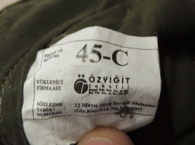 Turkish Army 45C Experimental Camouflage Trousers 2019