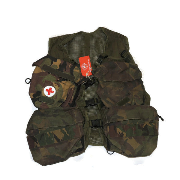 Wojskowa Kamizelka taktyczna Medyczna DPM NL z ładownicami