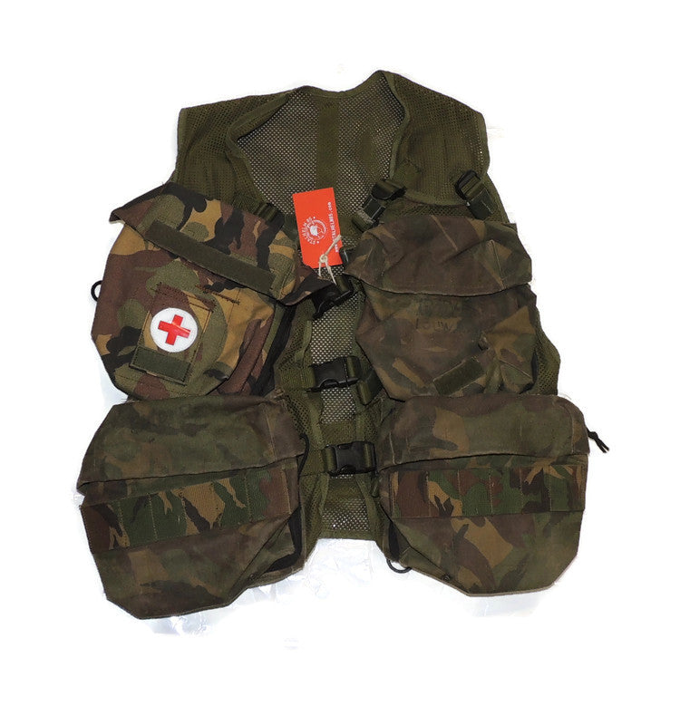 Wojskowa Kamizelka taktyczna Medyczna DPM NL z ładownicami