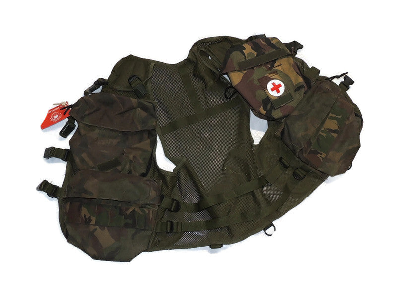 Wojskowa Kamizelka taktyczna Medyczna DPM NL z ładownicami