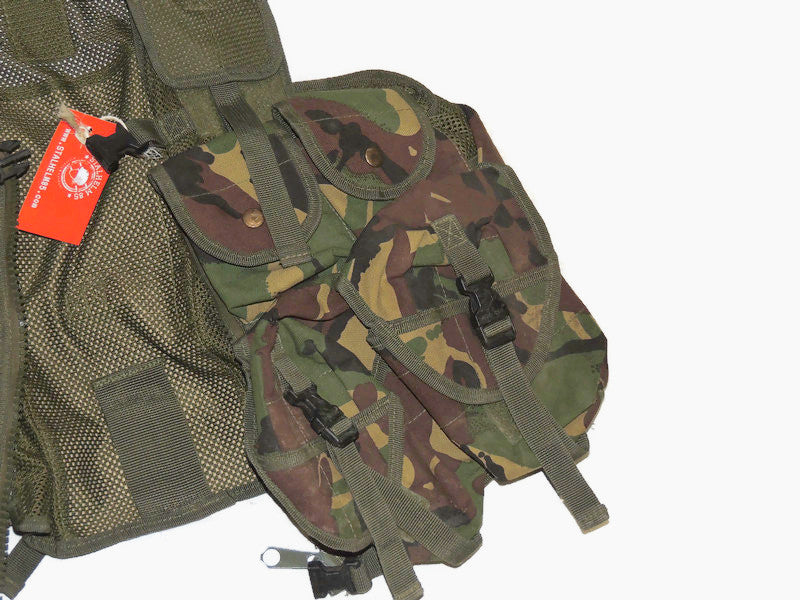 Kamizelka taktyczna z ładownicami Wojsko Brytyjskie DPM Webtex