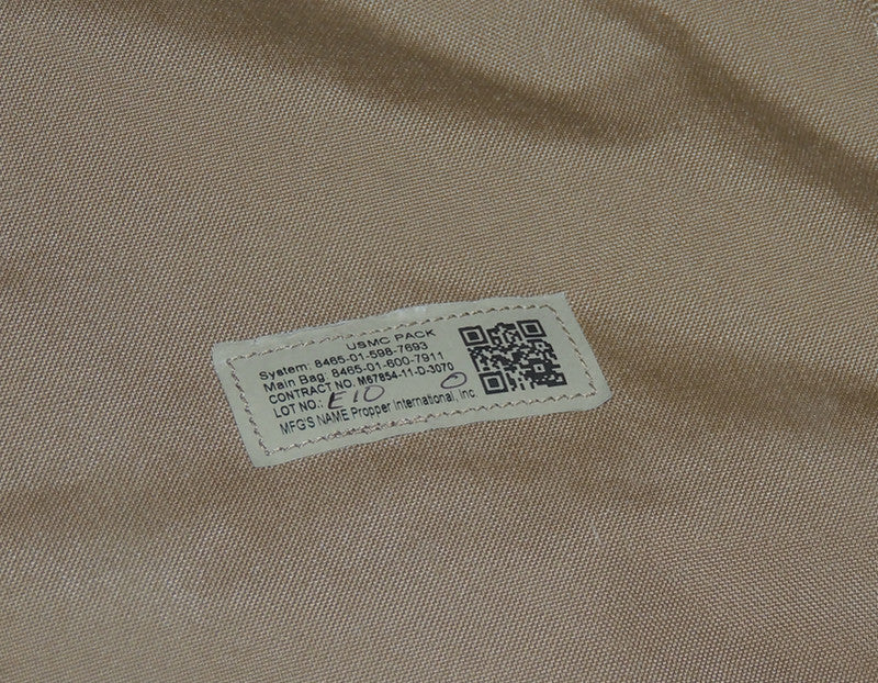 Worek do Plecaka FILBE USMC Coyote Brown