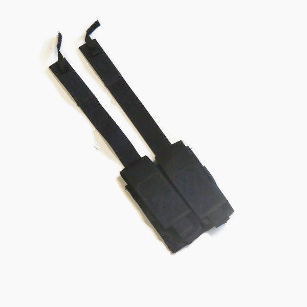 Doppelte 40-mm-Molle-Pals-NFM-Tasche, Schwarz, Klettverschluss