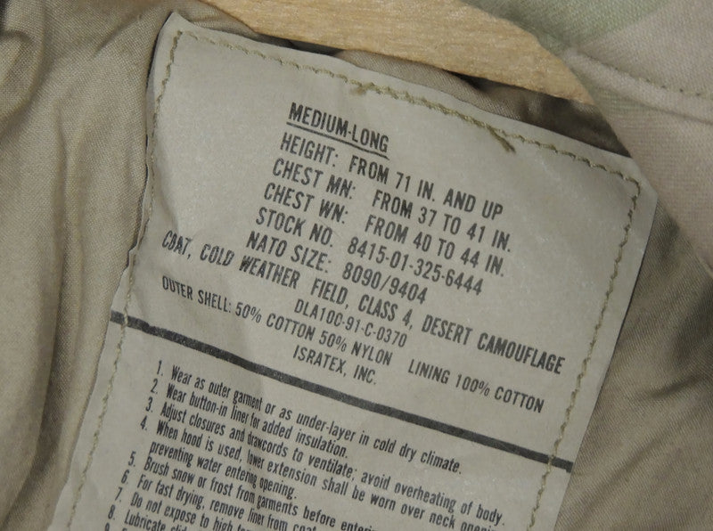 Kurtka M65 USA DCU Medium Long 3color