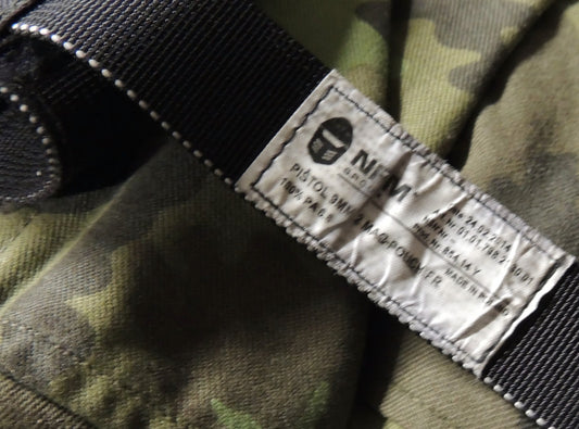 Podwójna ładownica 9mm molle pals NFM czarna na rzep