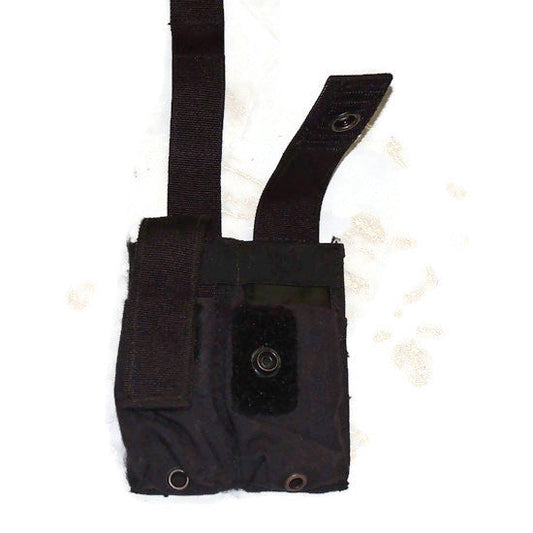 Podwójna ładownica 9mm molle pals NFM czarna na rzep