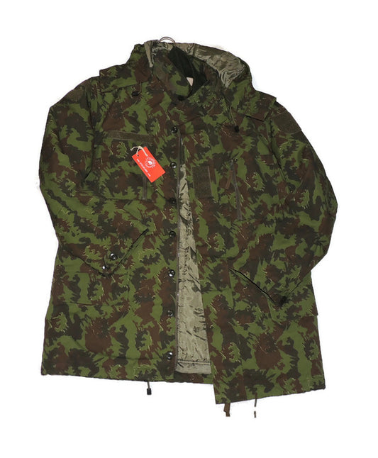 Wojskowa kurtka zimowa litewska Misko w kamuflażu M05 182/100