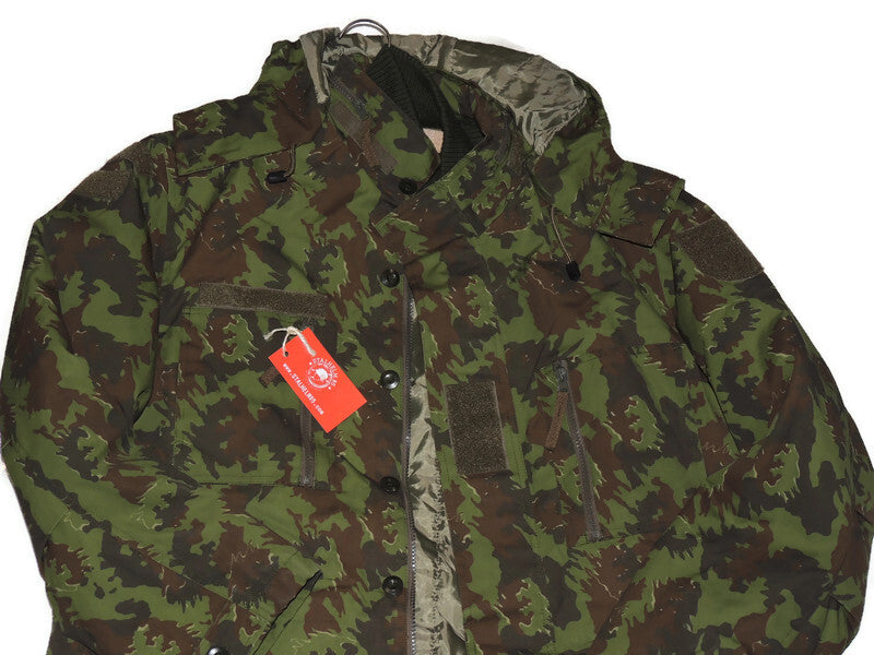 Wojskowa kurtka zimowa litewska Misko w kamuflażu M05 182/100