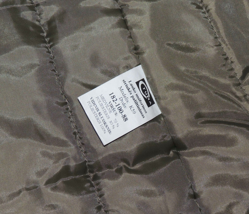 Wojskowa kurtka zimowa litewska Misko w kamuflażu M05 182/100