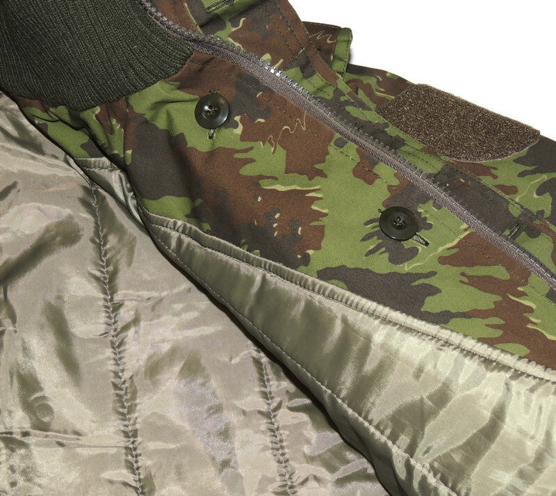 Wojskowa kurtka zimowa litewska Misko w kamuflażu M05 182/100