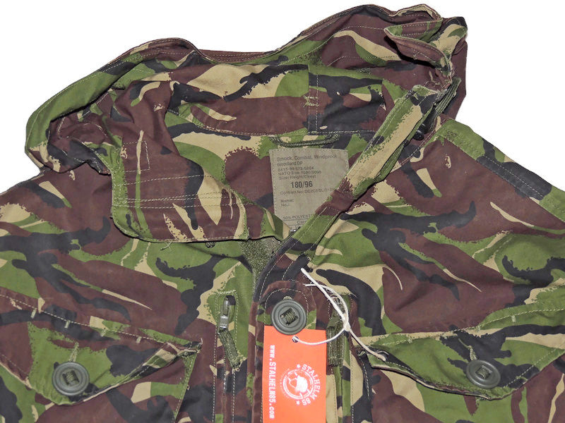 Kurtka wojskowa Brytyjska Smock Windproof kaptur DPM 180/96