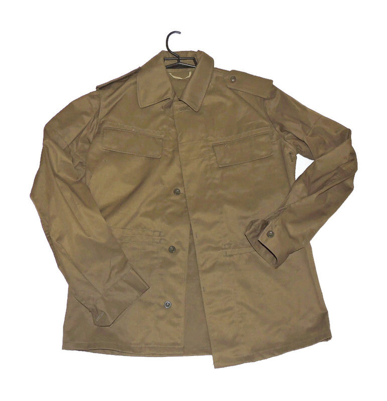 Tschechisches olivgrünes Militär-Sweatshirt, Größe L, 1980er Jahre