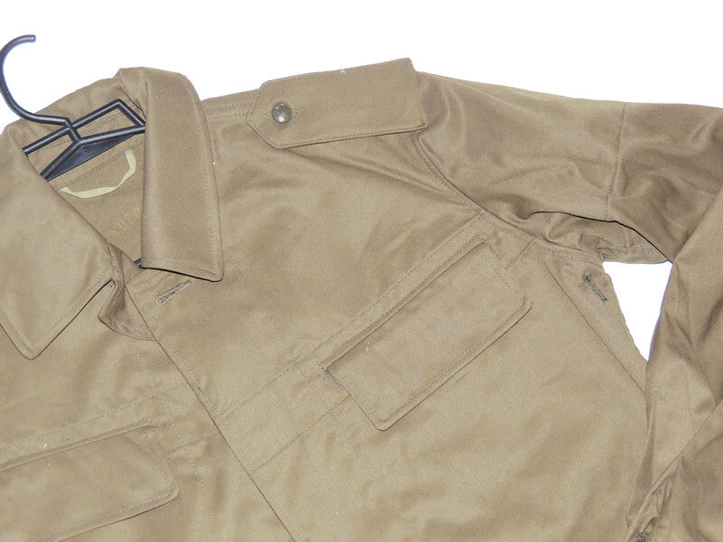 Tschechisches olivgrünes Militär-Sweatshirt, Größe L, 1980er Jahre