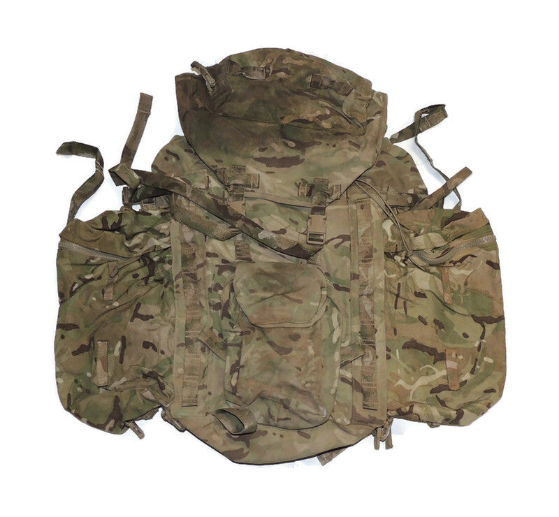 MTP Bergen INF Kurzer Rucksack mit Cordura-Taschen, Militär