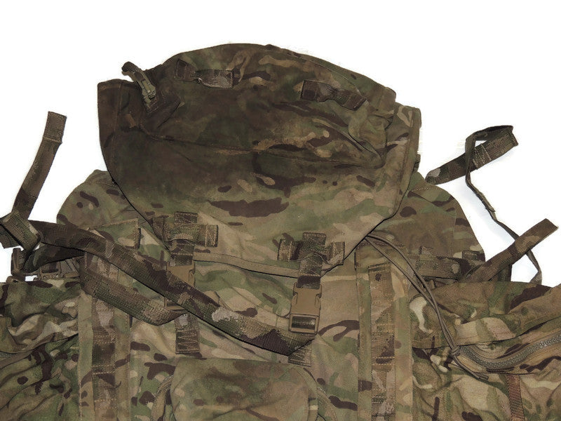 MTP Bergen INF Kurzer Rucksack mit Cordura-Taschen, Militär
