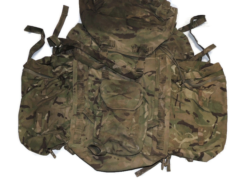 MTP Bergen INF Kurzer Rucksack mit Cordura-Taschen, Militär