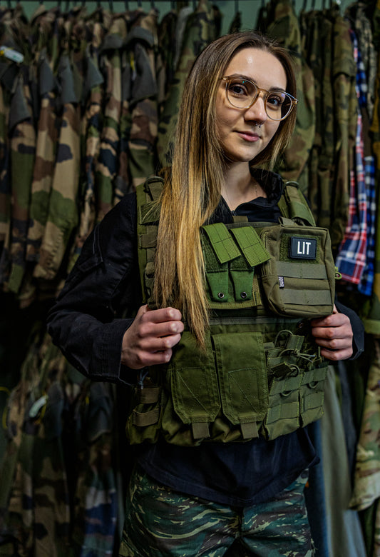 Kamizelka taktyczna Chestrig warrior assault systems Olive z ładownicami