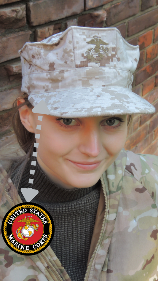 Czapka USMC marpat desert Small oryginał USA