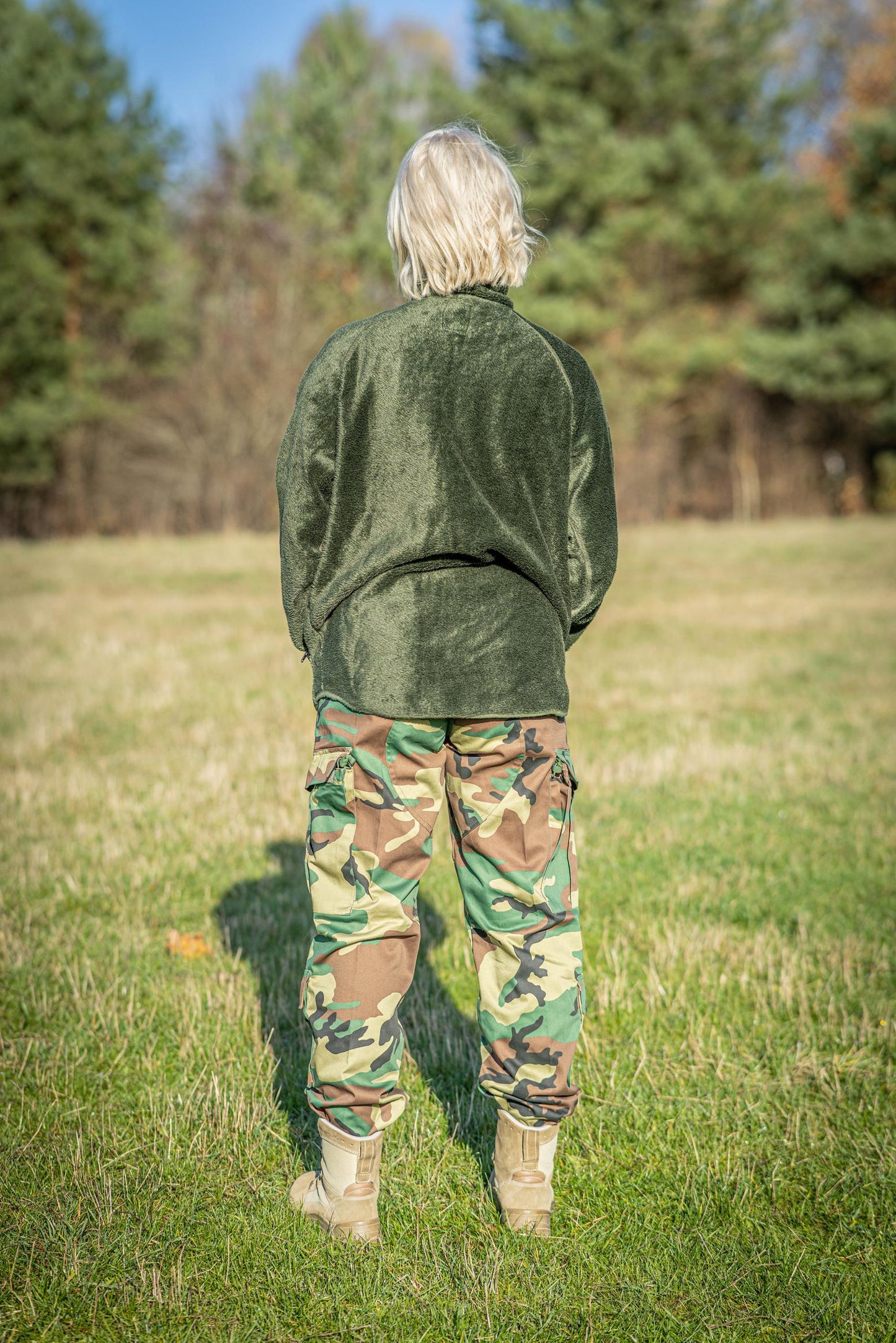 Spodnie ACU w kamuflażu woodland US nowe MMB