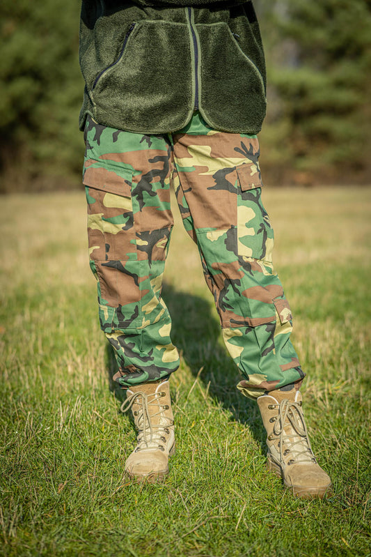 Spodnie ACU w kamuflażu woodland US nowe MMB