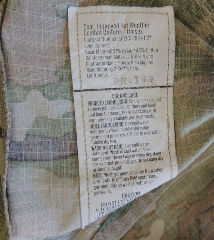 Bluza USA US Army OCP Scorpion IHW Medium Long