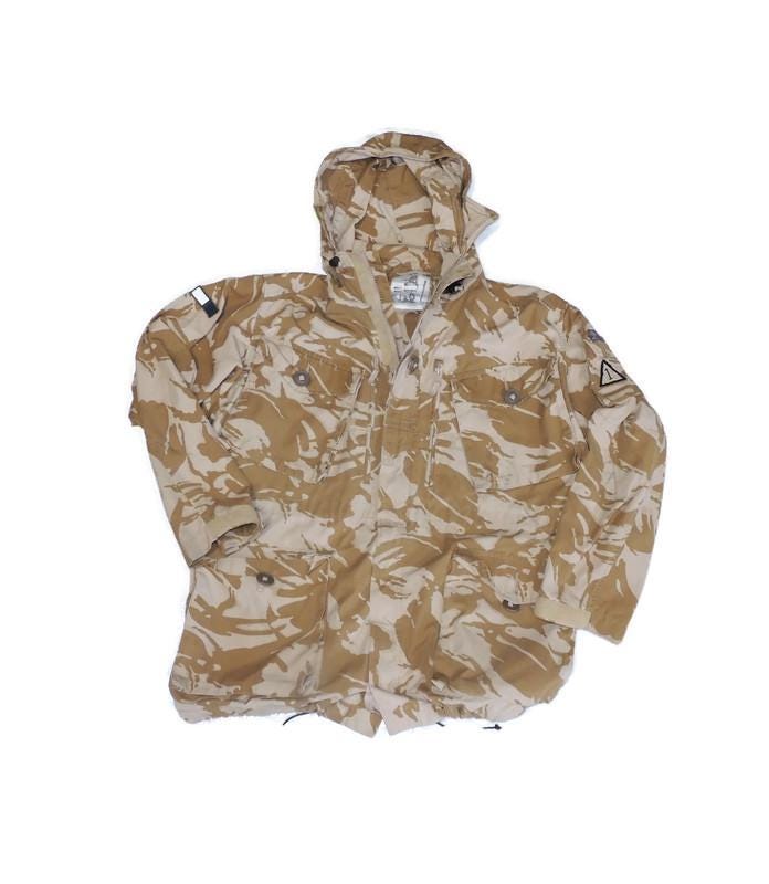 British Army Windproof DDPM Jacket 170/104 with patches