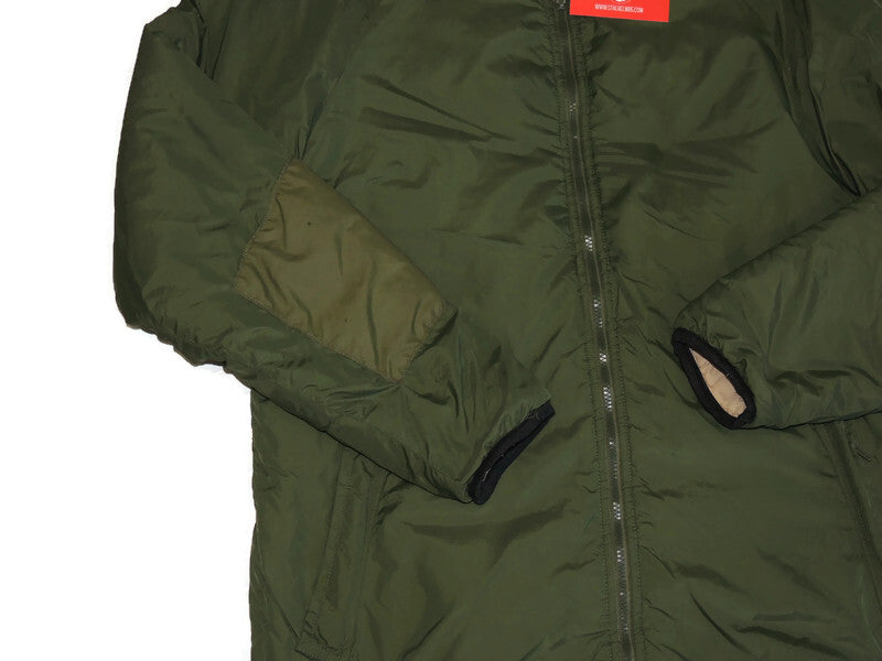 Kurtka Puchowa Brytyjska Softie Pertex Olive Sand Medium #3A
