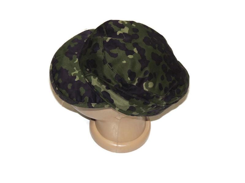 Duńska Armia M84 zielony flecktarn Czapka Polowa r.55