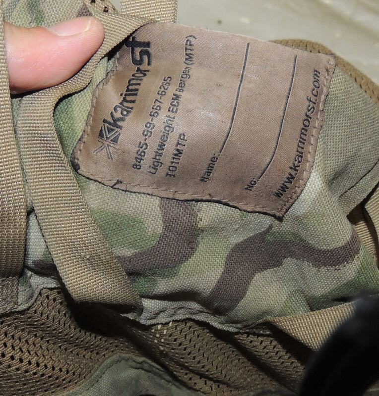 Plecak MTP Karrimor SF Na radiostacje Lightweight ECM Bergen Wojskowy