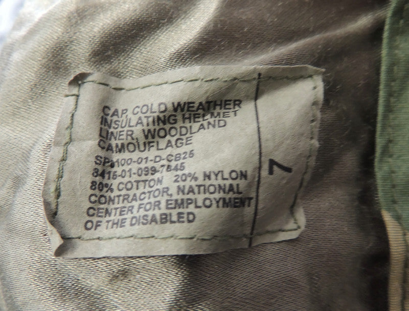 Czapka Zimowa Woodland US Army ECWCS