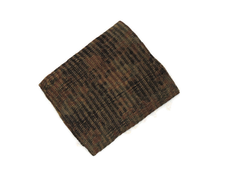 Duży szal snajperski z siatki, w kamuflażu Flecktarn khaki