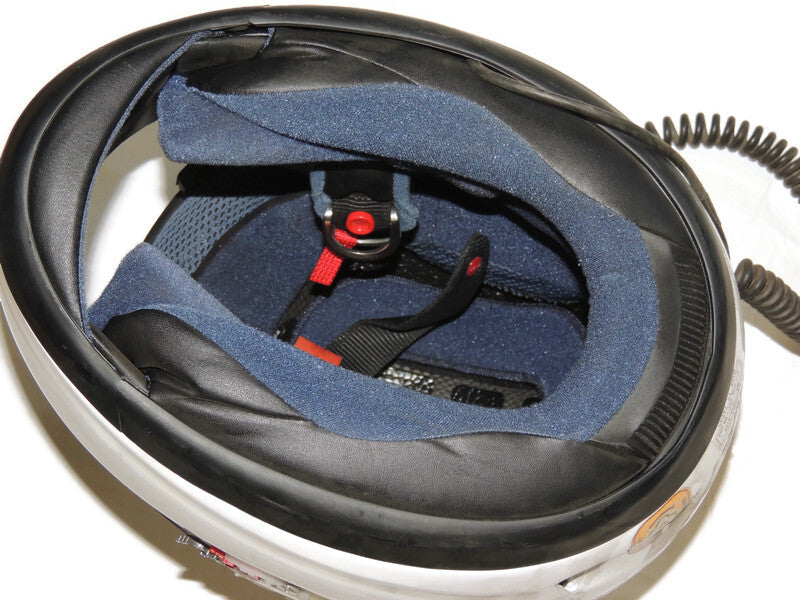 Kask Motorowy Medyka Policji Brytyjskiej UK Biały Oryginalny