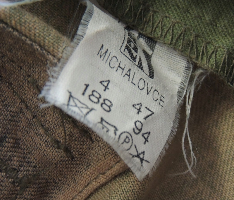 Spodnie Wojskowe Słowacja woodland vz 97 Oryginalne 4-47 #24T