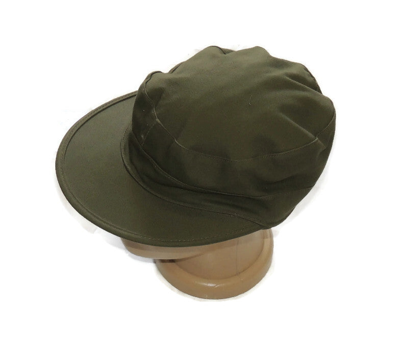 US Army Korea M-43 Cap Field Cotton OD With Visor 7