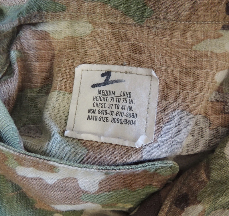 Bluza USA US Army OCP Scorpion IHW Medium Long