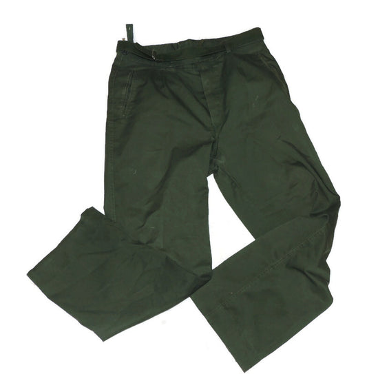 German Bundespolizei trousers, green, "crocodile" pattern, 86 cm waist, size #5