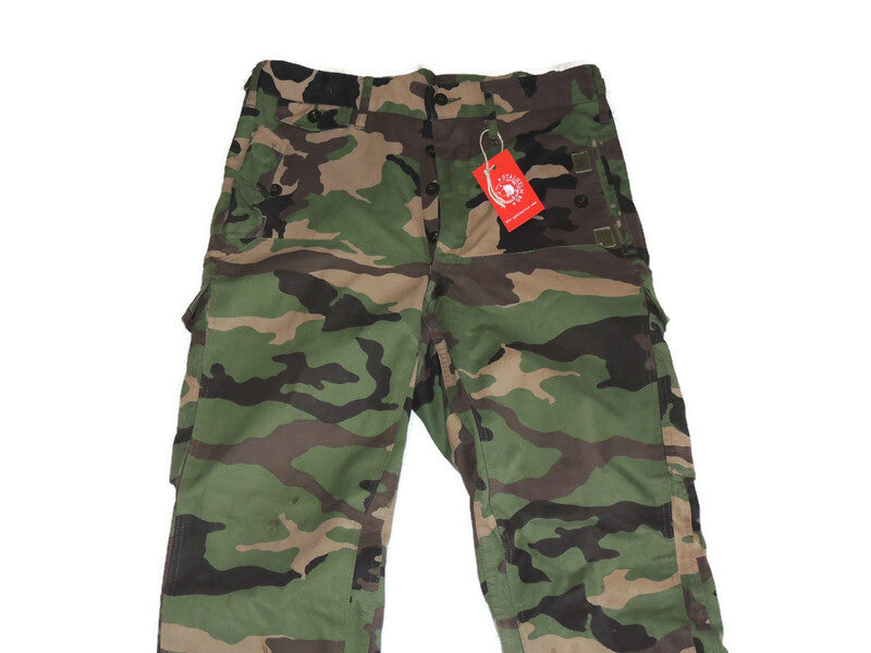 Spodnie Wojskowe Słowacja woodland vz 97 Oryginalne 92 pas #6Y