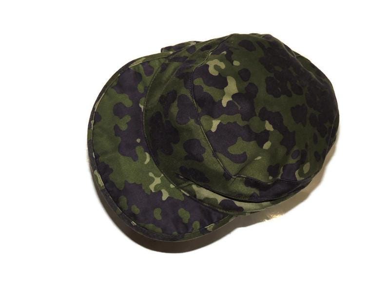 Duńska Armia M84 zielony flecktarn Czapka Polowa r.55