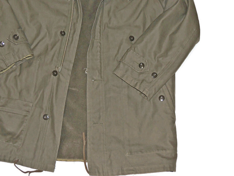 Parka Bundeswehry z Miśkiem Khaki Oryginalna Gr 5