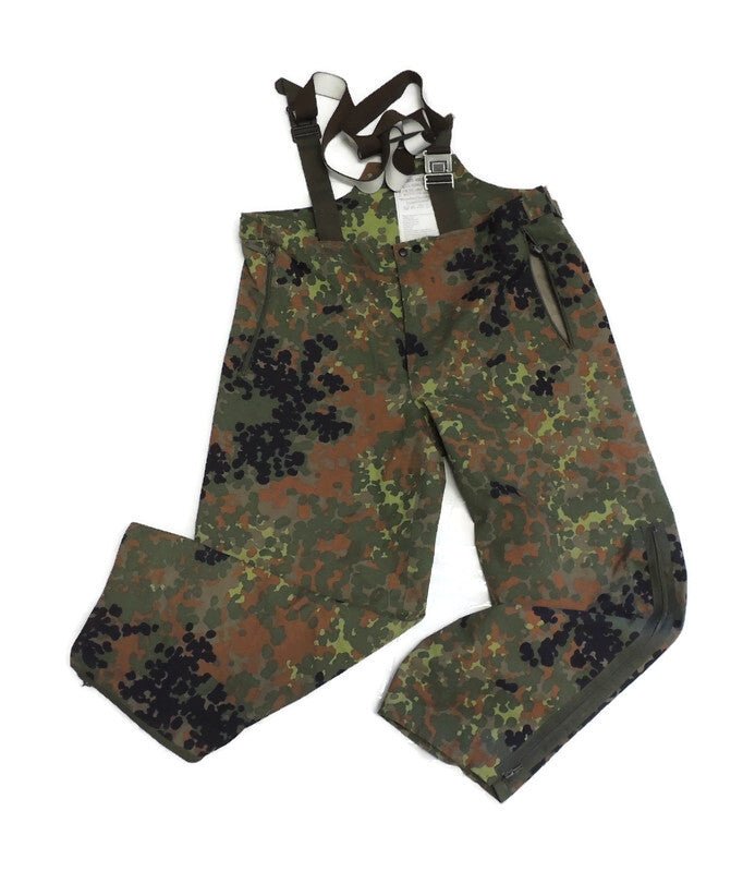 Spodnie Przeciwdeszczowe Flecktarn BW 48/50 II Medium