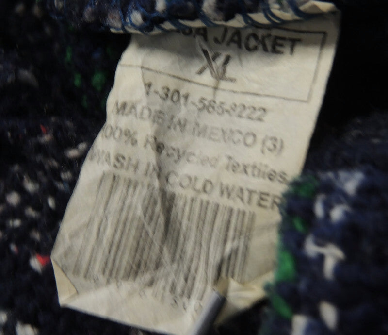 Oryginalna meksykańska bluza z kapturem typu Baja Drug Rug rozmiar XL