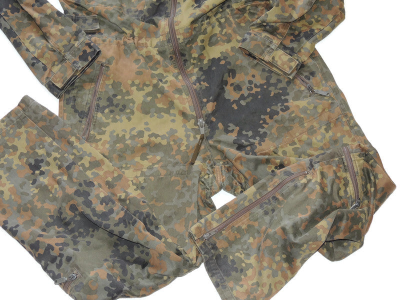 Kombinezon czołgisty wojskowy Bundeswehr w kamuflażu Flecktarn Gr 7