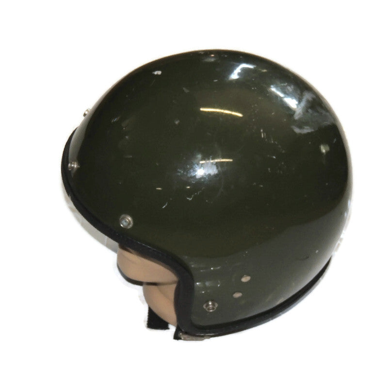 Kask motocyklowy wojskowy brytyjski rozmiar M Olive