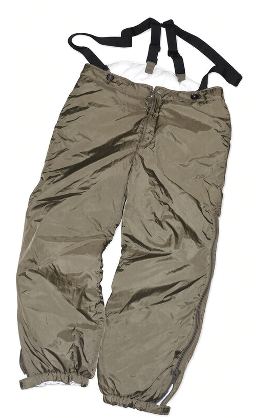 Dwustronne spodnie puchowe wojskowe Słowenia – Medium Short  Khaki/Snow
