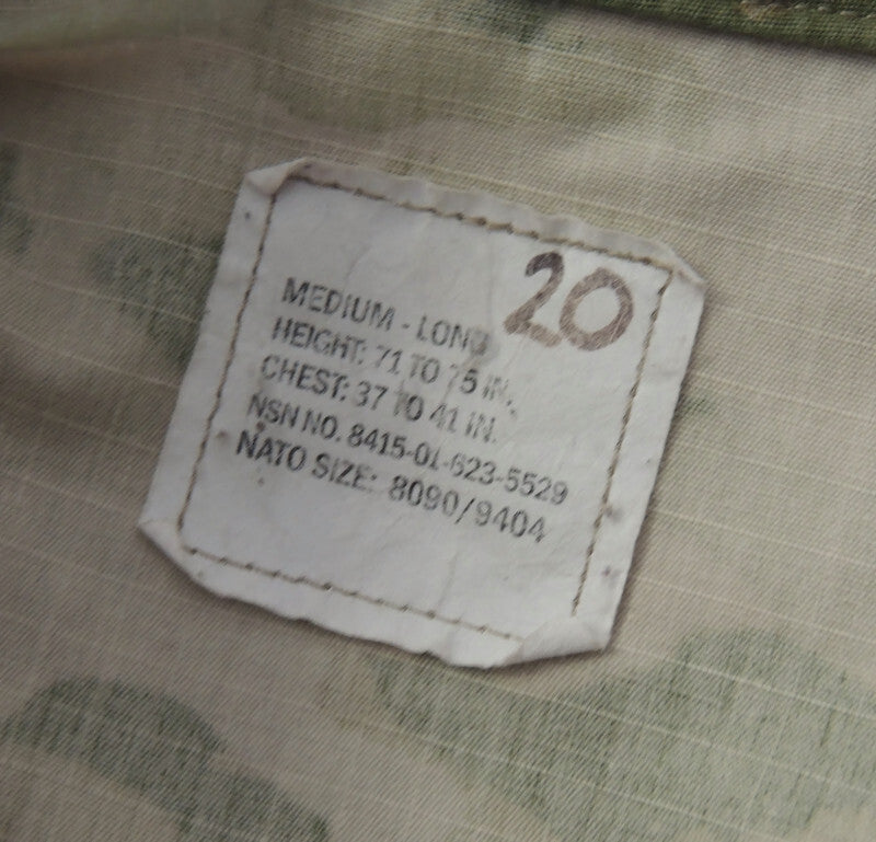 US OCP Scorpion Sweatshirt Medium Lang Multicam Aufnäher